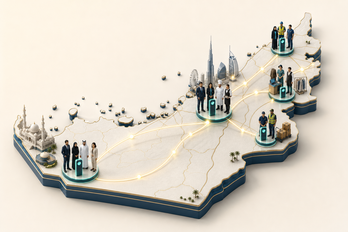 خريطة تشغيل الكوادر في الإمارات
